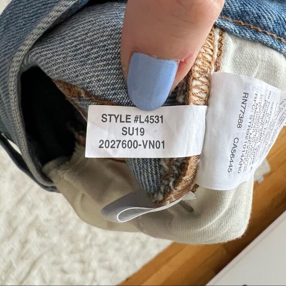 Madewell Rigid Denim A-Line Mini Skirt in Lovell Wash - Picture 8 of 9